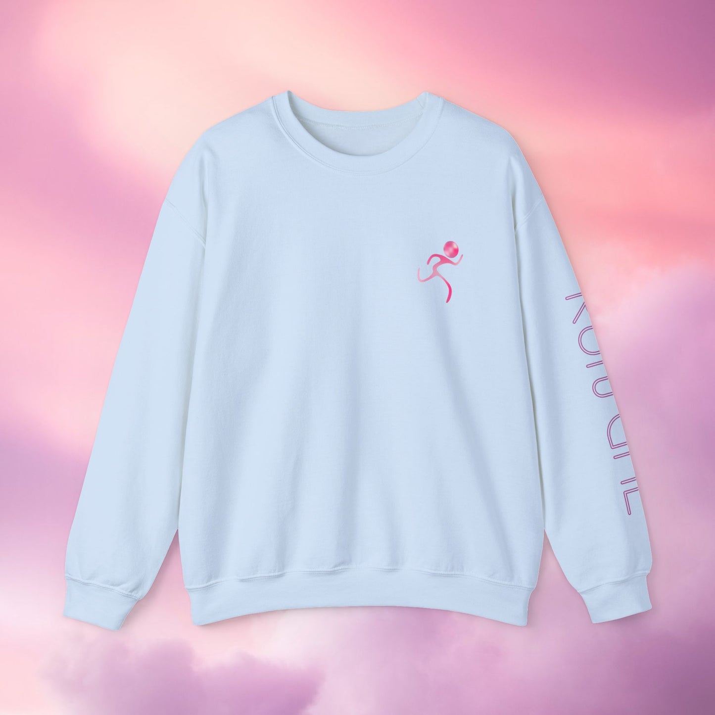 Daydream Pink RunGal Crewneck