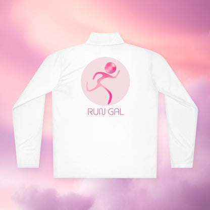 Daydream Pink RunGal Quarter Zip