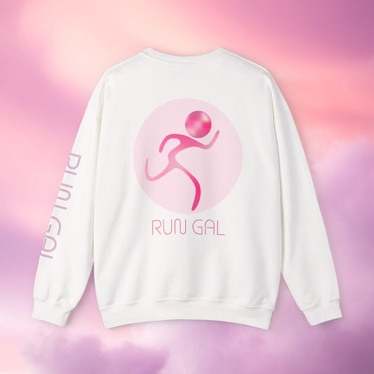 Daydream Pink RunGal Crewneck
