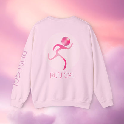 Daydream Pink RunGal Crewneck