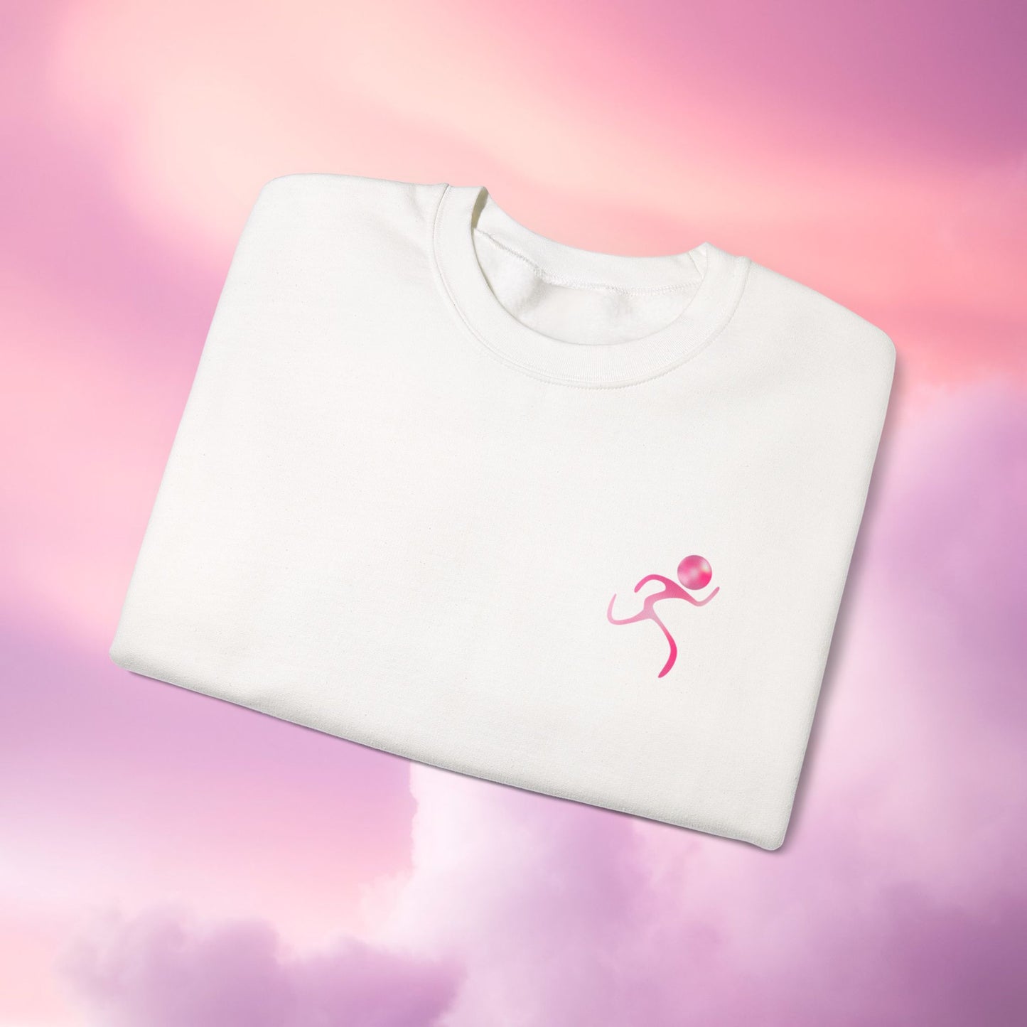 Daydream Pink RunGal Crewneck