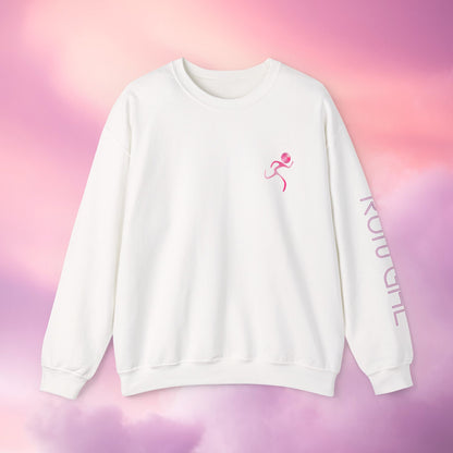 Daydream Pink RunGal Crewneck
