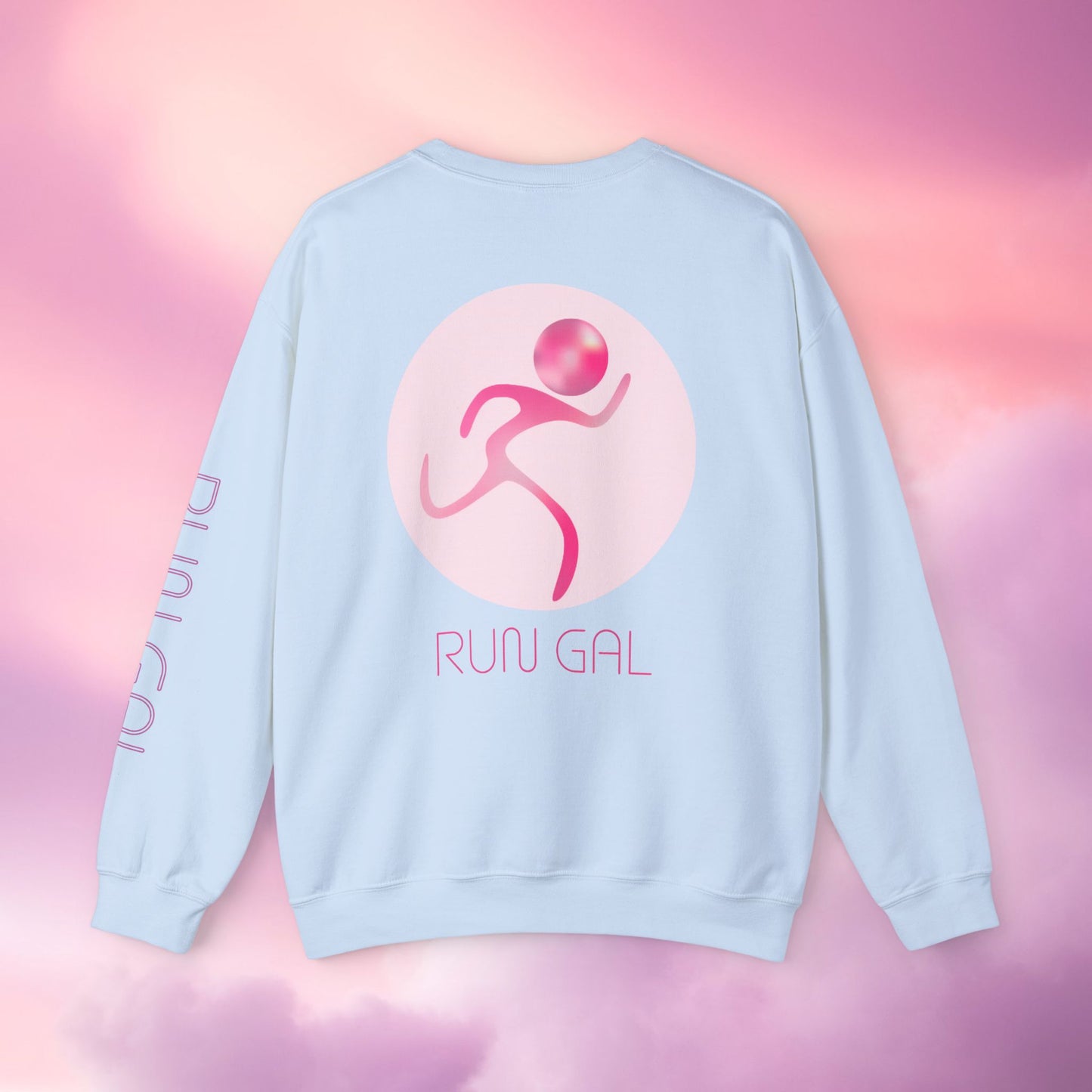 Daydream Pink RunGal Crewneck