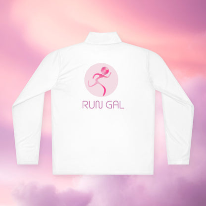Daydream Pink RunGal Quarter Zip