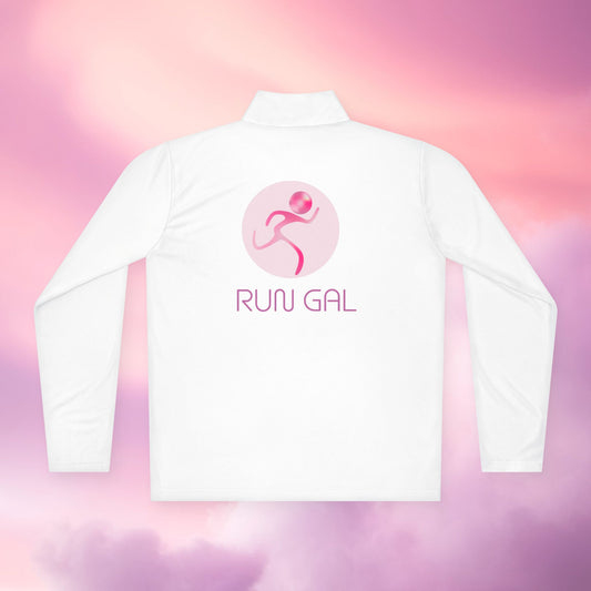 Daydream Pink RunGal Quarter Zip