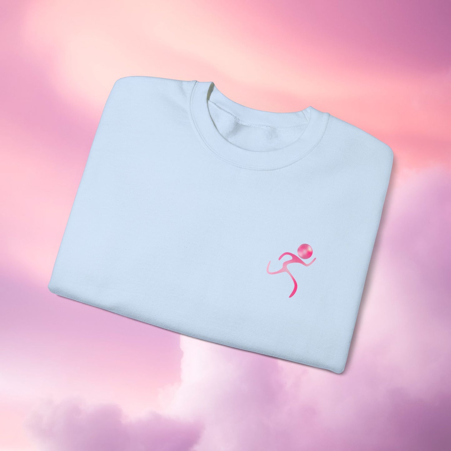 Daydream Pink RunGal Crewneck