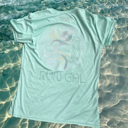 Beach Babe RunGal Tee