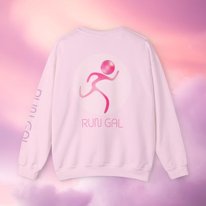 Daydream Pink RunGal Crewneck