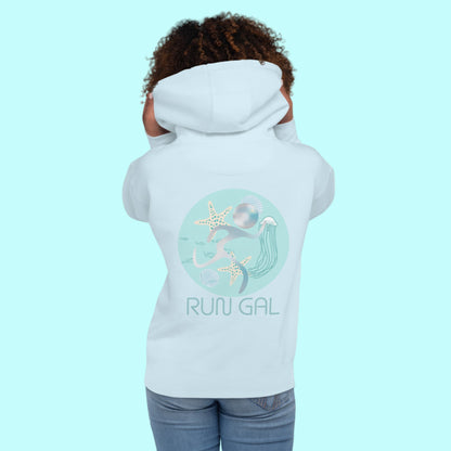 Beach Babe RunGal Hoodie