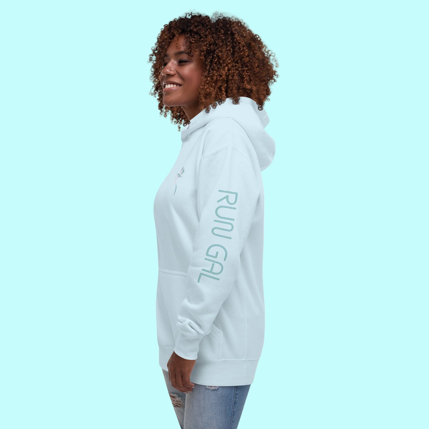 Beach Babe RunGal Hoodie
